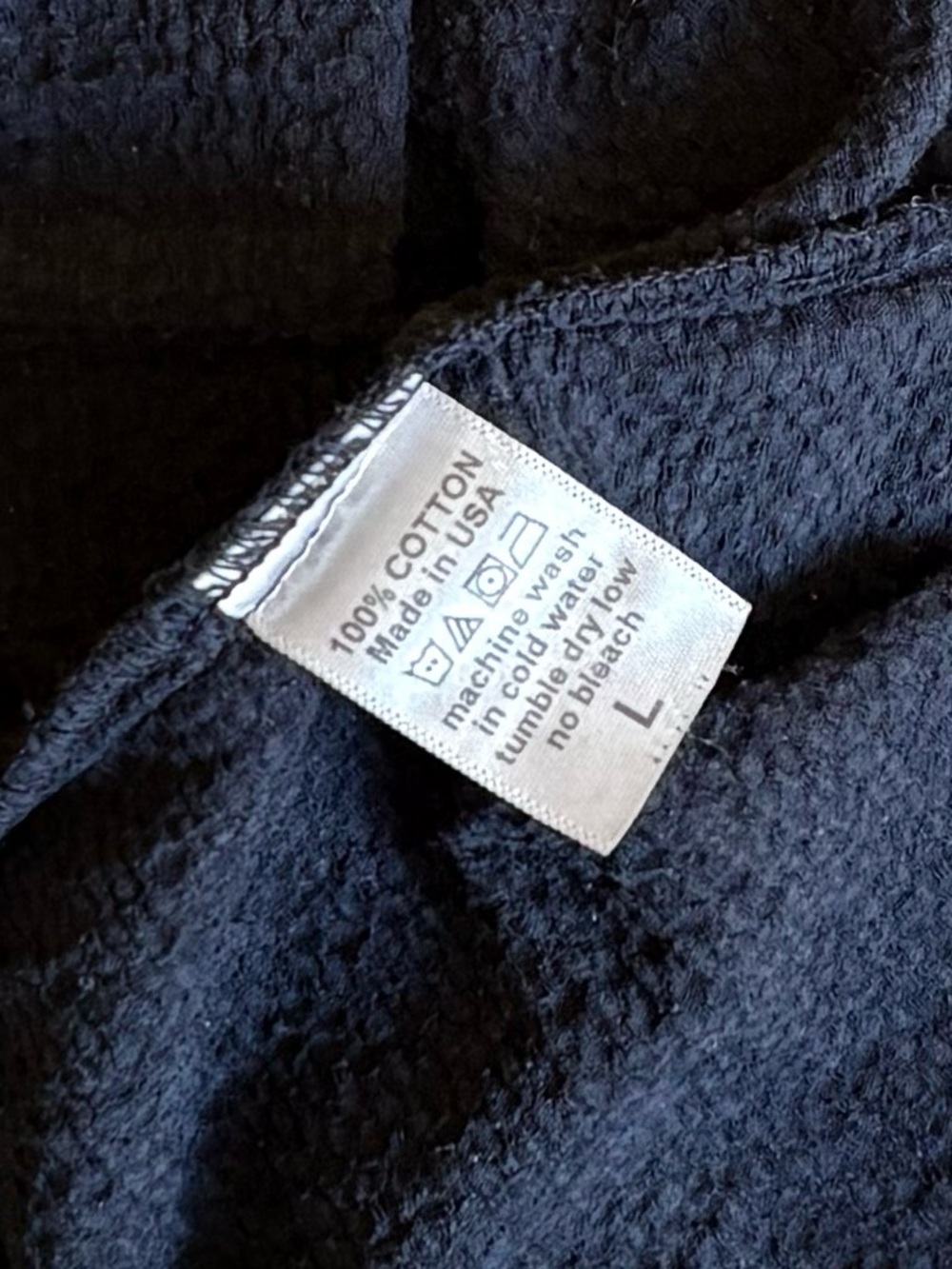 Black Crane Short Sleeve Sack Jumper - Navy - Picture 11 of 11